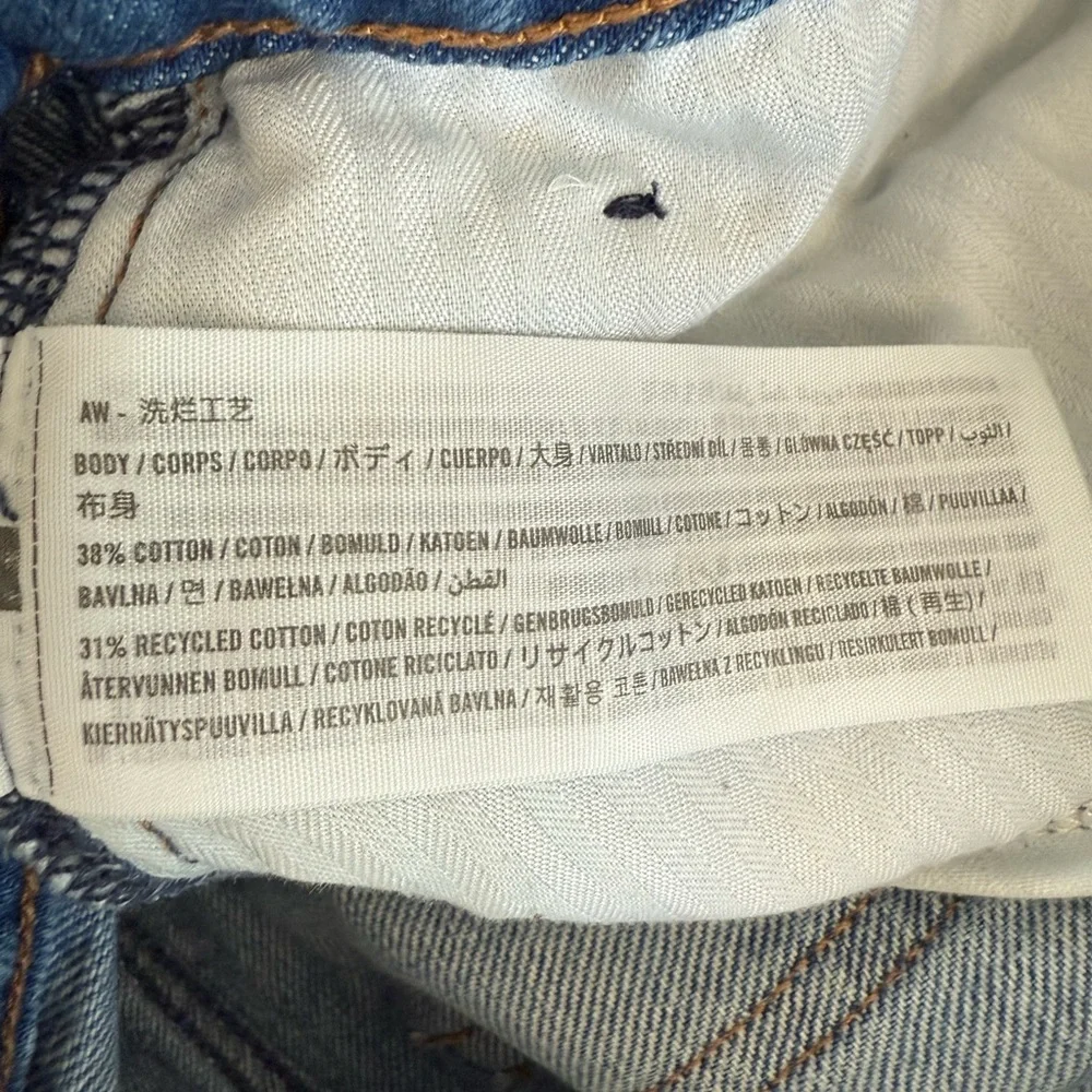 Abercrombie Loose High Rise Jeans 27 - Picture 3 of 4